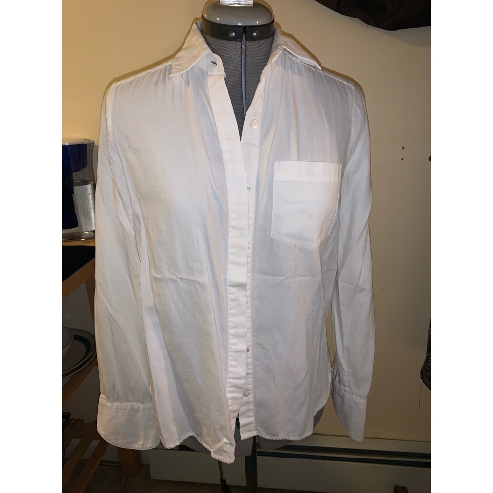 White button down shirt